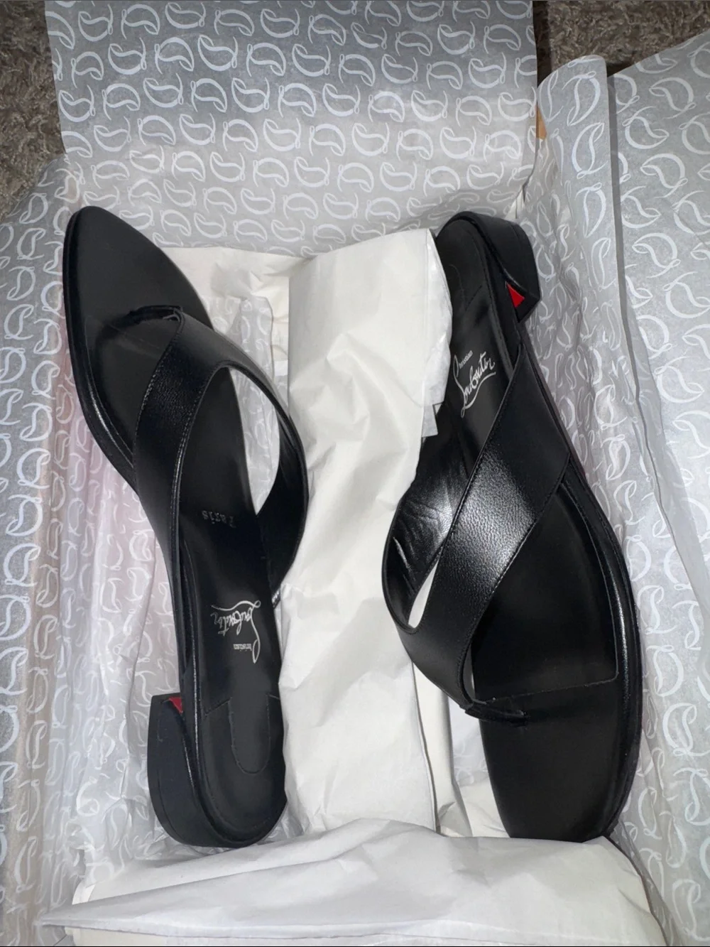 New Christian Louboutin sweet janetonga sandals - Picture 6 of 7